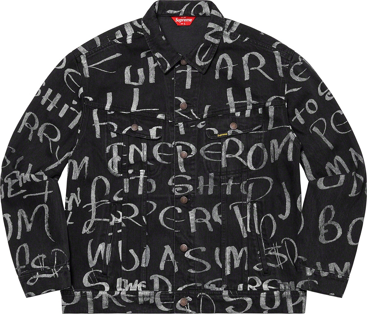 Black Ark Denim Trucker Jacket view 9